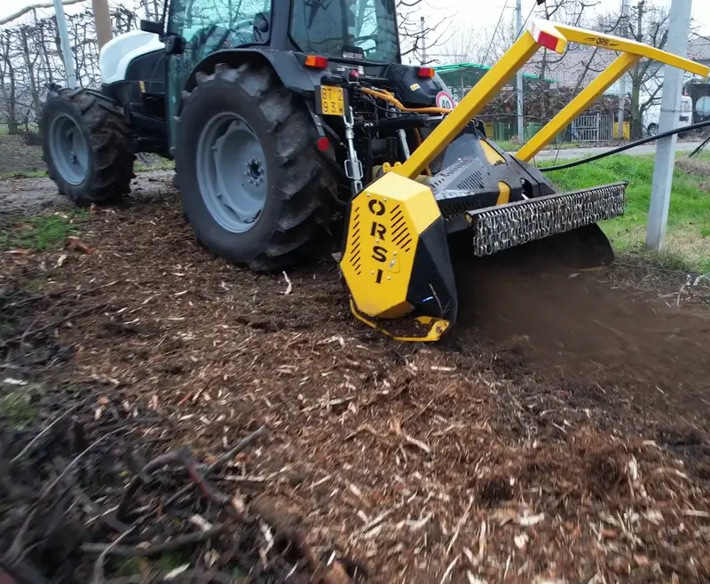 Orsi Hitch Mulcher 3Pt | Model Ssf Series | Working Width 60" To 78" | Horsepower 100-110 Hp | For Tractors 1