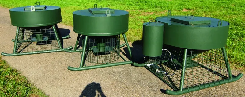 Outback Wildlife Quail Central Feeder & Water Station | Model 600# And 1000# Central Feeder 1
