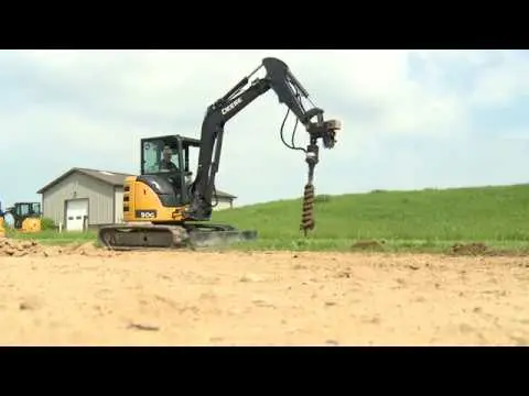 Paladin Auger Drive | 2.56" Round | 30" Max Auger | Machine Size 2.5-9 Tons | For Excavator 1