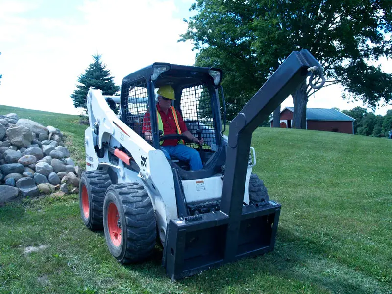 Paladin Boom Loader | Reach Extension 6.5 Ft | 15-25 Gpm | For Skid Steer 1