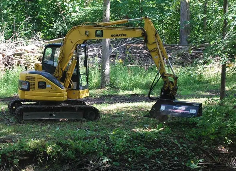 Paladin Flail Mower Thumb | Cutting Width 30" To 40" | Machine Size 5 - 11 Ton | For Excavator 1