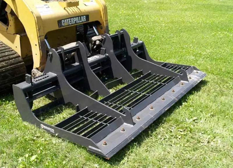 Paladin Grader Blade & Roller Leveler | Width 60"-84" | Hydraulic Flow Range 10–20 Gpm | For Skid Steers 1