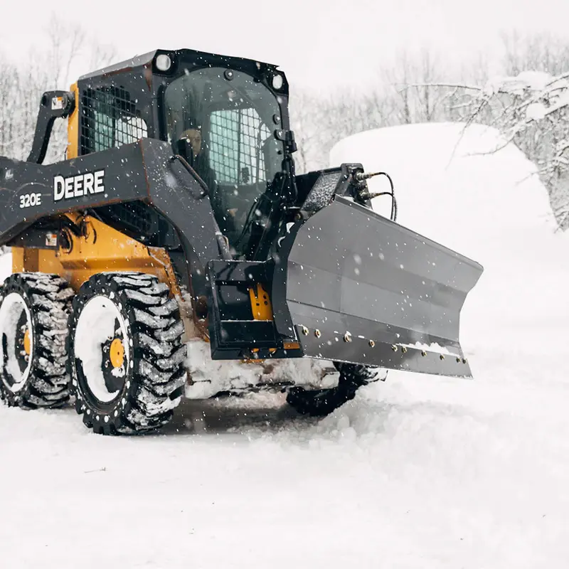 Paladin Mini Dozer Blade | Working Width 46" & 67" | Angle/Tilt Options & Hydraulic Kit | 8–15 Gpm | For Mini Skid Steer Loaders 1