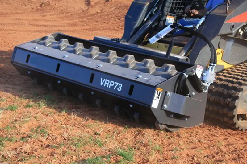 Paladin Padded Vibratory Roller Drum | Width 48"-84" | Hydraulic Flow Range 14–22 Gpm | For Skid Steers 1