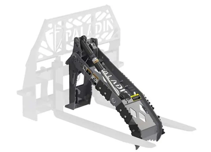 Paladin Pallet Forks | Sharkbite™ & 42" Log Grapple | Hydraulic Flow Range 10–25 Gpm | For Skid Steers 2
