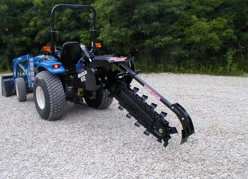 Paladin Trencher 3 Point Hitch | 30"-48" Deep / 6" Wide | 20-45Hp | For Tractor 1