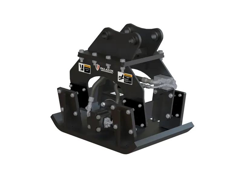 Paladin | Vibratory Plate Compactor | Strike Force | Model Tpc Series | Width 11.75 To 33" Inches | Machine Size 5 To 130 Ton | For Excavators 1