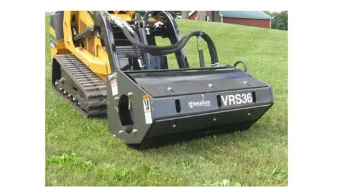 Paladin Vibratory Roller | 36" Smooth Drum | 6-9 Gpm | For Mini Skid Steer 1