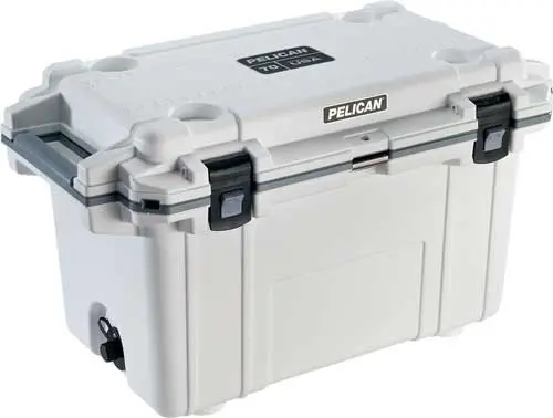 Pelican Cooler Im 70 Quart - Elite White/Gray 1