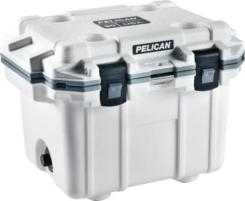 Pelican Coolers Im 30 Quart - Elite White/Gray 1