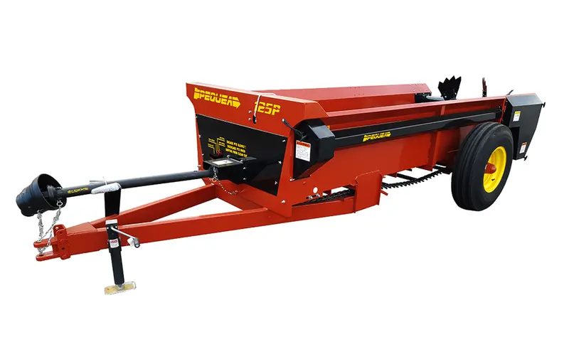 Pequea Large Manure Spreaders | Model Ms-125P | Width 76" Inches | T-Rod Apron Chain | 35 Hp Minimum | For Tractors 1