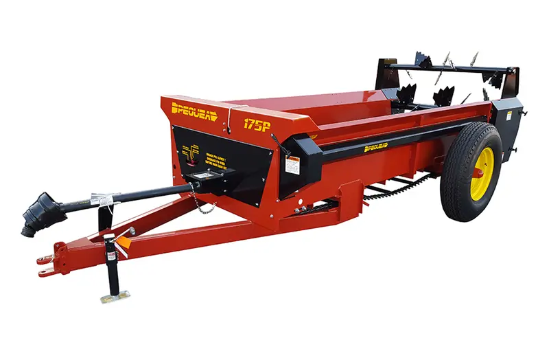 Pequea Large Manure Spreaders | Model Ms-175P | Width 86" Inches | 2-Speed Gearbox | 45 Hp Required | For Tractors 1