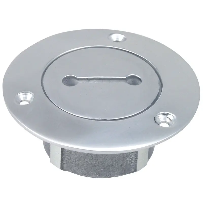 Perko 1" Chrome Unmarked Pipe Deck Plate [0528006Chr] 1