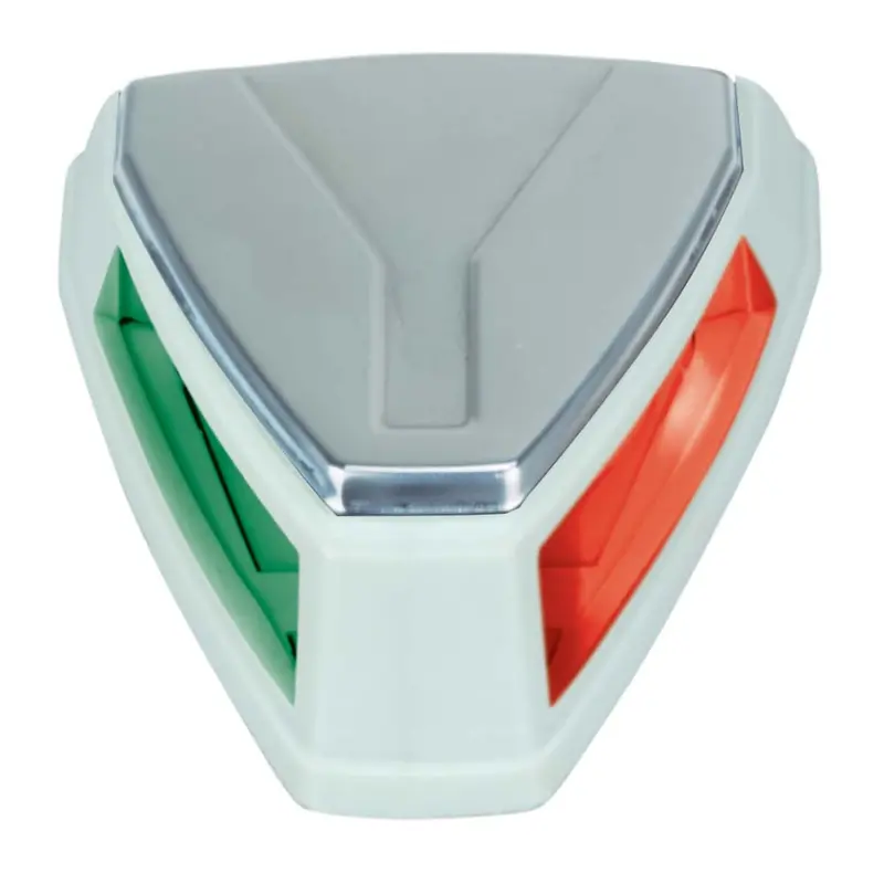 Perko 12V Led Bi-Color Navigation Light - White/Stainless Steel [0655001Whs] 1