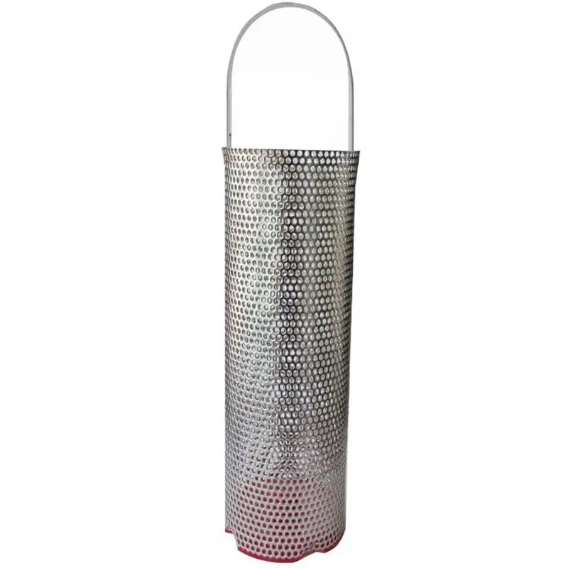 Perko 304 Stainless Steel Basket Strainer Only Size 4 F/1/2" Strainer [049300499D] 1