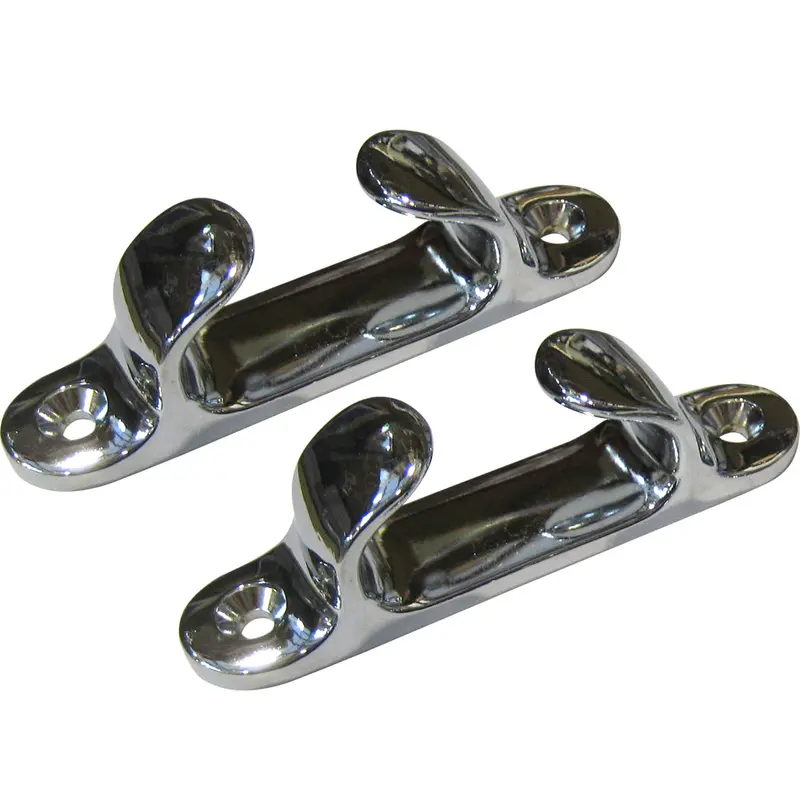 Perko 4" Straight Chock - Chrome Plated Zinc [1230Dp0chr] 1