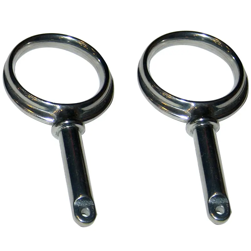 Perko Round Type Rowlock Horns - Plain Zinc [1267Dp0znc] 1