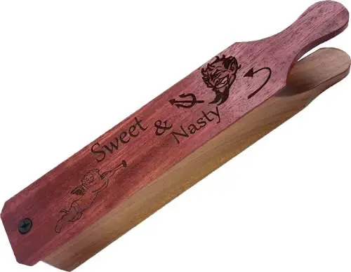 Pittman Game Calls Box Call - Sweet N Nasty Double Sided 1