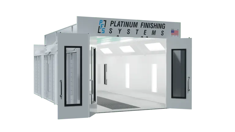 Platinum Finishing Paint Booth Systems Platinum Plus Full-Down Draft Paint Booth 1