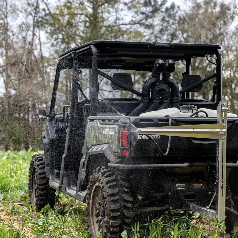 Plot Blaster Accessories Kit | Side Swiper Boom, Remote Control, Flow Valve, Drift Agent & Quick Connect | Fits Plot Blaster Boomless Sprayer | Volt 12V | For Atvs, Utvs, Golf Carts, Trucks 1