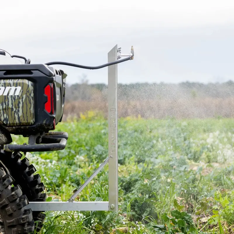Plot Blaster Boomless Sprayer | 22’ Spray Radius | Volt 12V | Fits Any 2” Hitch Receiver | For Atvs, Utvs, Golf Carts, Trucks 1