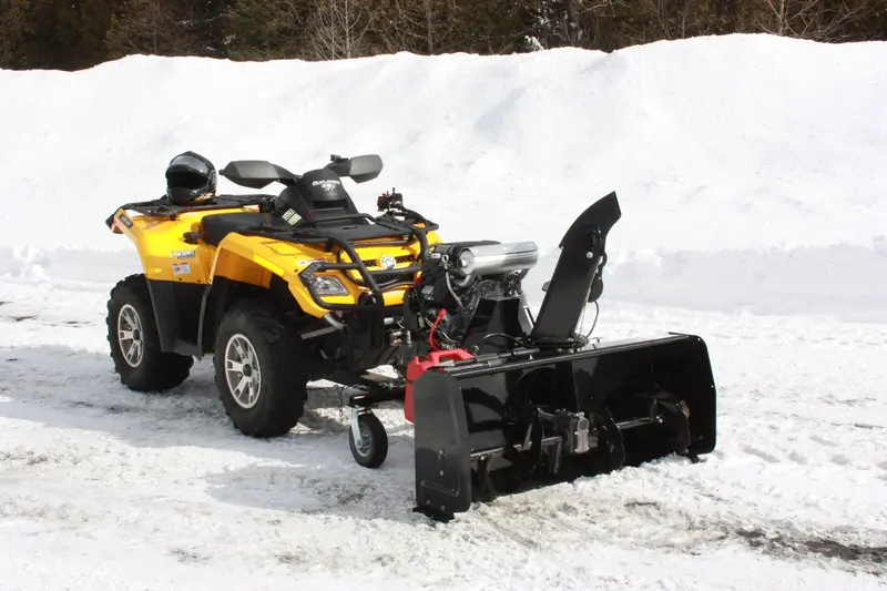 Polaris Ranger Snowblower | Versatile Plus 54" Atv/Utv Snowblower| 20Hp Honda Engine | Snowblower For Atv & Utv 1