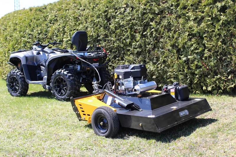 Polaris Rzr Mower | 44" Briggs & Stratton Berco Rough Trail Cutter | 17 Hp & 20 Hp | For Atv & Utv 1