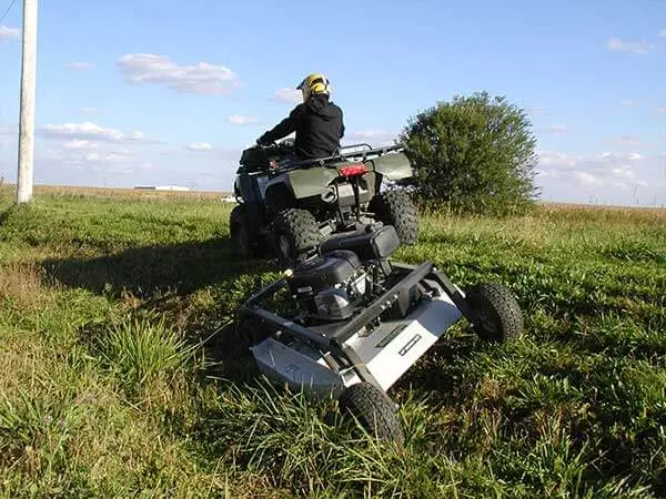 Polaris Sportsman Mower | Best Quality Rough Cut Mower Acrease | Model Mr44be | 44″ Cutting Width | Pull Type | Horsepower 23 Hp Briggs & Stratton Cxi Engine | For Atv 1