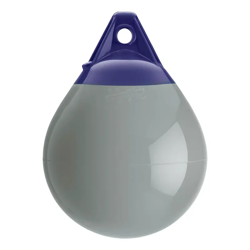 Polyform A-Series Buoy - 11" X 15" Diameter - A-1 - Grey [A-1 Grey] 1