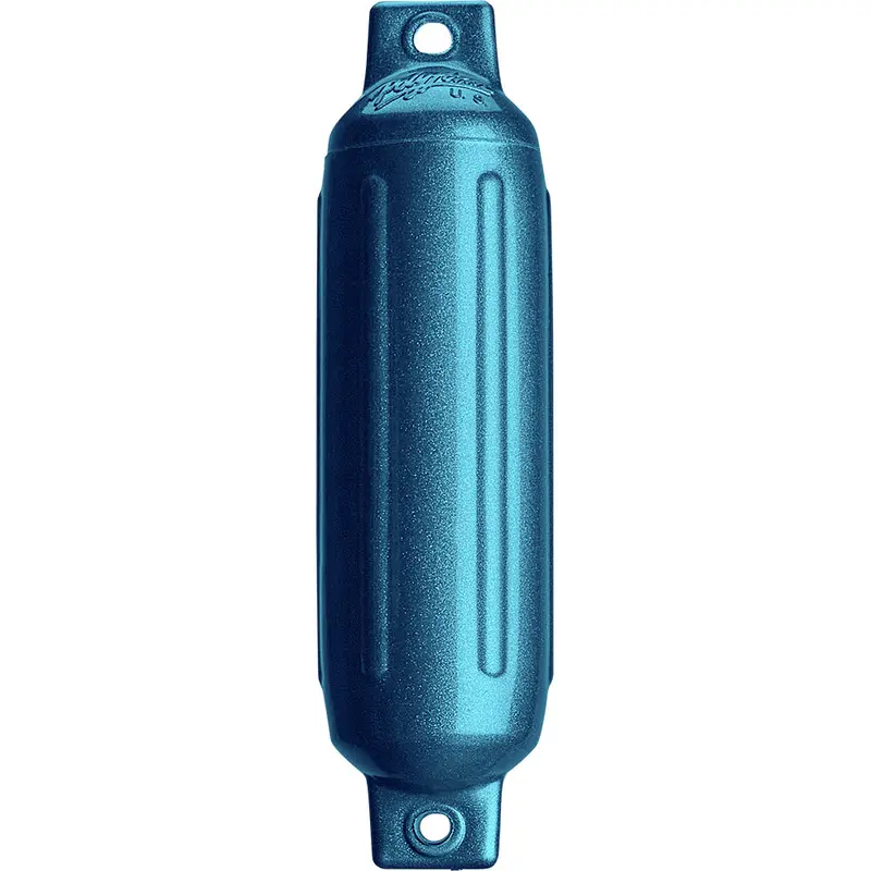 Polyform G-1 Twin Eye Fender 3.5" X 12.8" - Metallic Blue [G-1 Metallic Blue] 1
