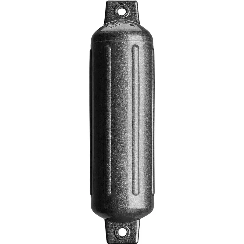 Polyform G-2 Twin Eye Fender 4.5" X 15.5" - Metallic Graphite [G-2 Metallic Graphite] 1