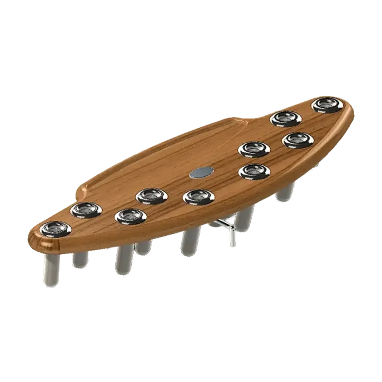 Pompanette | International 10 Rod Standalone Rocket Launcher | For Sportfishing Boats 1