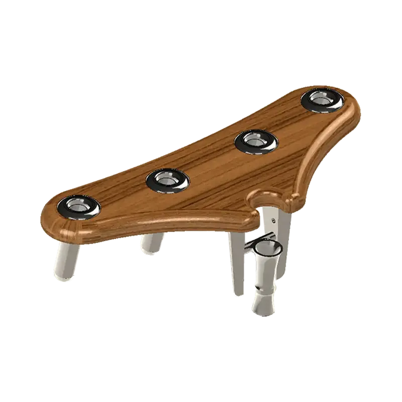 Pompanette | International Shotgun 4 Rod Standalone Rocket Launcher | Fishing Accessories 1