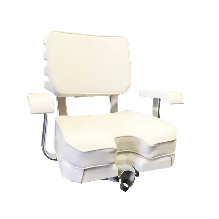 Pompanette | Rc Fishing Chair | Mystic White | Marine Seating | For Big-Game Anglers 1