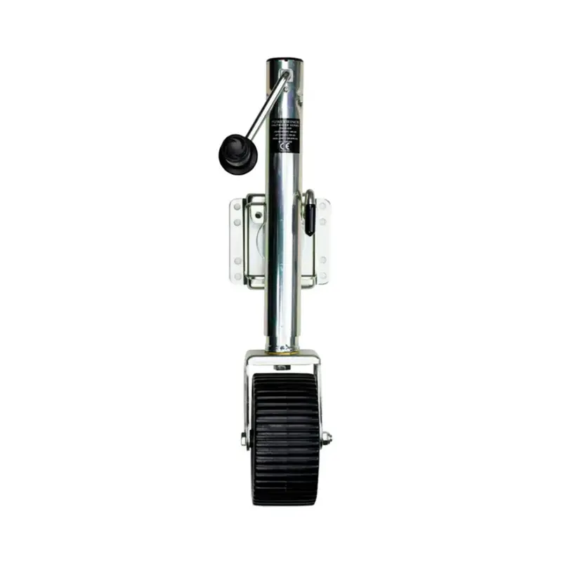 Powerwinch Saltwater Series Jack - 1500Lb, Bolt-On, Single Wheel Wide, Zinc 500+ Hr Salt Spray [21600-J-1500-B1w-Z-R] 1