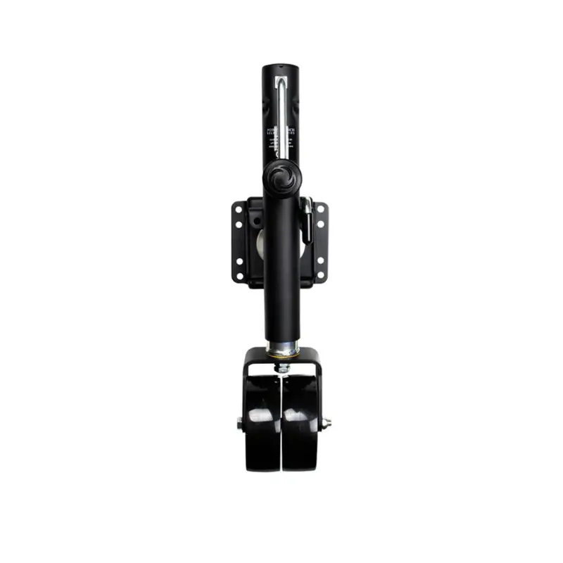Powerwinch Select Series Jack - 1500Lb, Bolt-On, Double Wheel, Carbon Black [21400-J-1500-B2-B-R] 1
