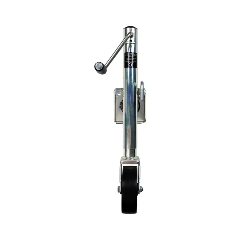 Powerwinch Utility Series Jack - 1200Lb, Weld-On, Single Wheel, Zinc [21500-J-1200-W1-Z-R] 1