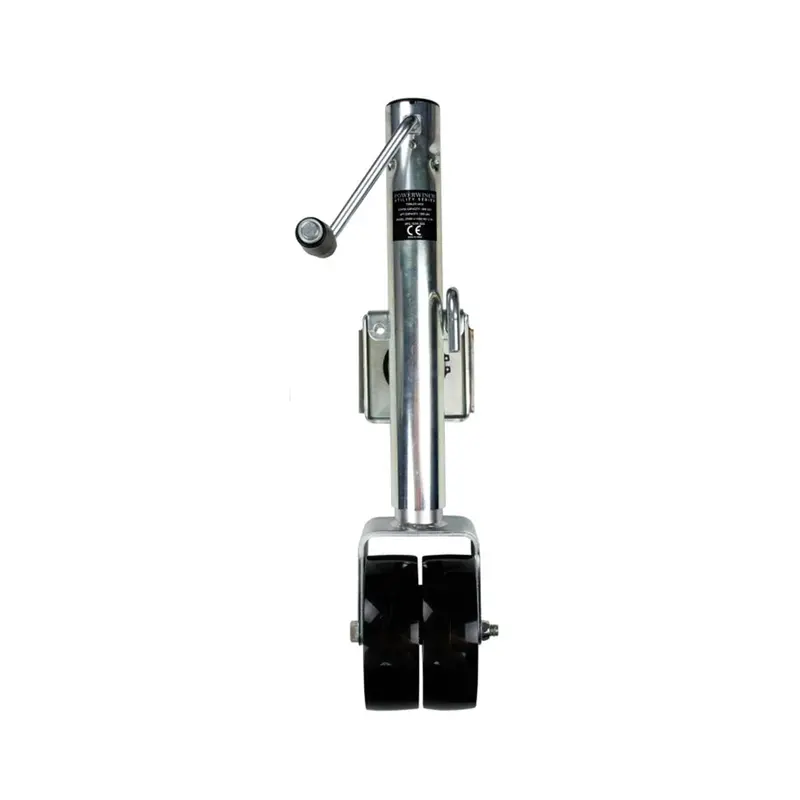 Powerwinch Utility Series Jack - 1500Lb, Bolt-On, Double Wheel, Zinc [21500-J-1500-B2-Z-R] 1