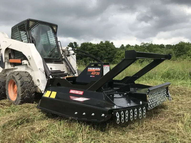 Premier Heavy Duty 72" Brush Cutter | 16-39 Gpm | Piston Moter | Ag720 & Ap720 Series | For Skid Steers 1