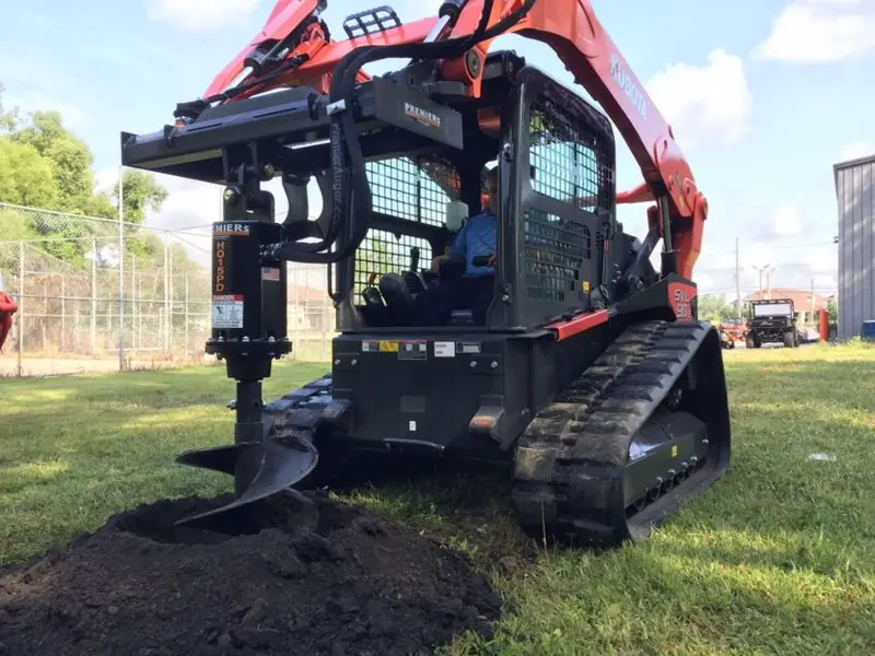 Premier Heavy-Duty High Flow Earth Auger Drives | H0 Series Multiple Models | Range 20-60 Gpm | For Skid Steer 1