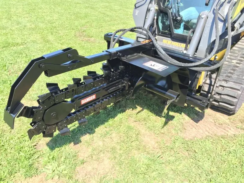 Premier Trencher | Model T155 - T350 | 15-45 Gpm | Max Trench Width: 12" | For Skid Steers 1