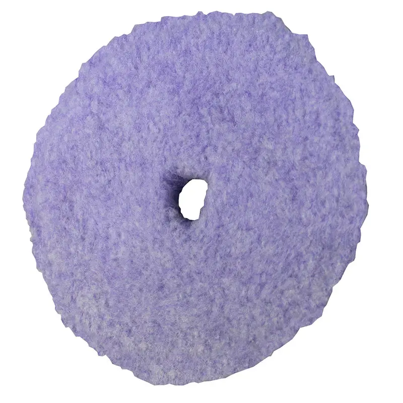 Presta Pace Purple Foamed Wool Heavy Cut Pad - 5.5" [890193] 1