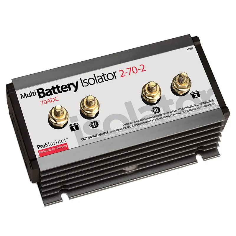 Promariner Battery Isolator - 2 Alternator - 2 Battery - 70 Amp [12072] 1