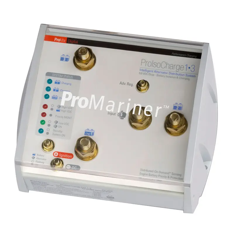 Promariner Proisocharge Battery Isolator 180Amp 1-Alt 3-Bat - 12V [23125] 1