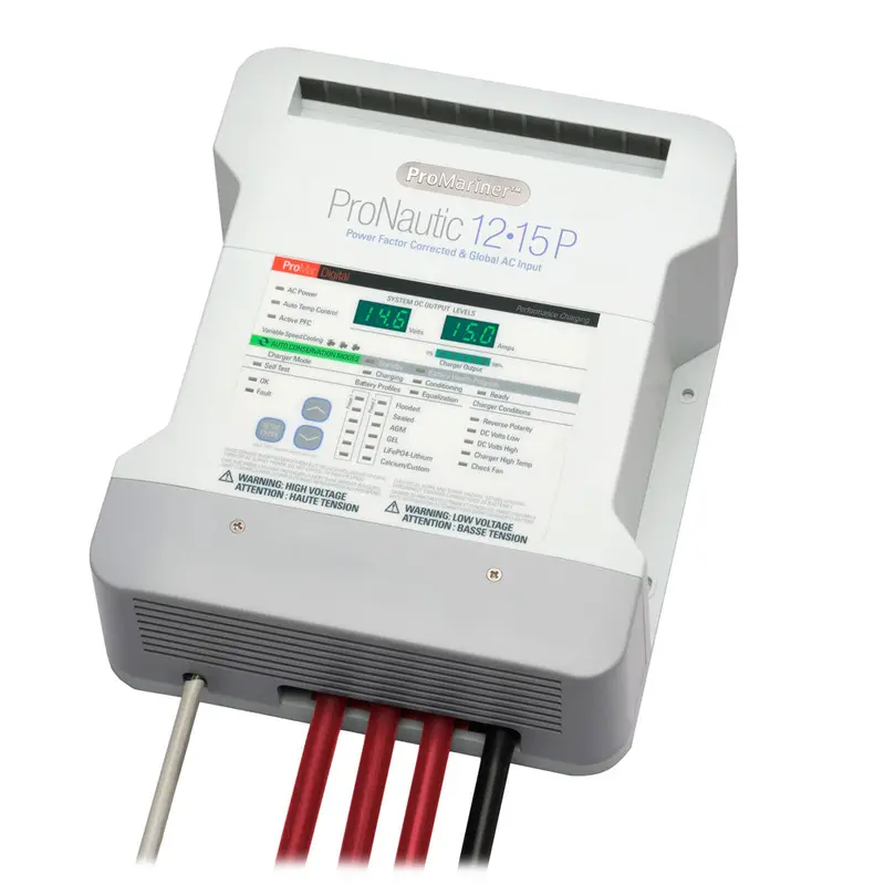 Promariner Pronautic 1215P 15 Amp 3 Bank Battery Charger [63115] 1