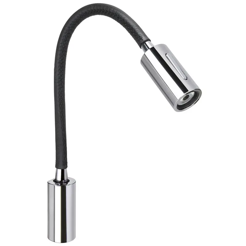 Quick Audrey Wl Wall Light W/Usb  Switch Daylight Black Neopreme Chrome [Fasp4881tccaa00] 1