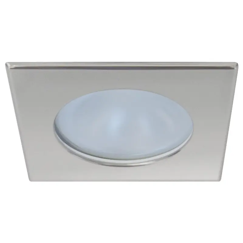 Quick Blake Xp Downlight Led -  4W, Ip66, Screw Mounted - Square Satin Bezel, Round Warm White Light [Famp3022s02ca00] 1
