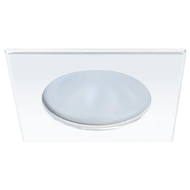 Quick Blake Xp Downlight Led -  4W, Ip66, Screw Mounted - Square White Bezel, Round Warm White Light [Famp3022b02ca00] 1