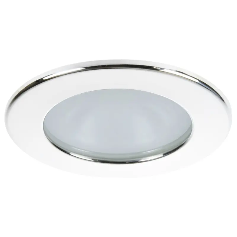 Quick Kai Xp Downlight Led - 4W, Ip66, Screw Mounted - Round White Bezel, Round Warm White Light [Famp2982b02ca00] 1