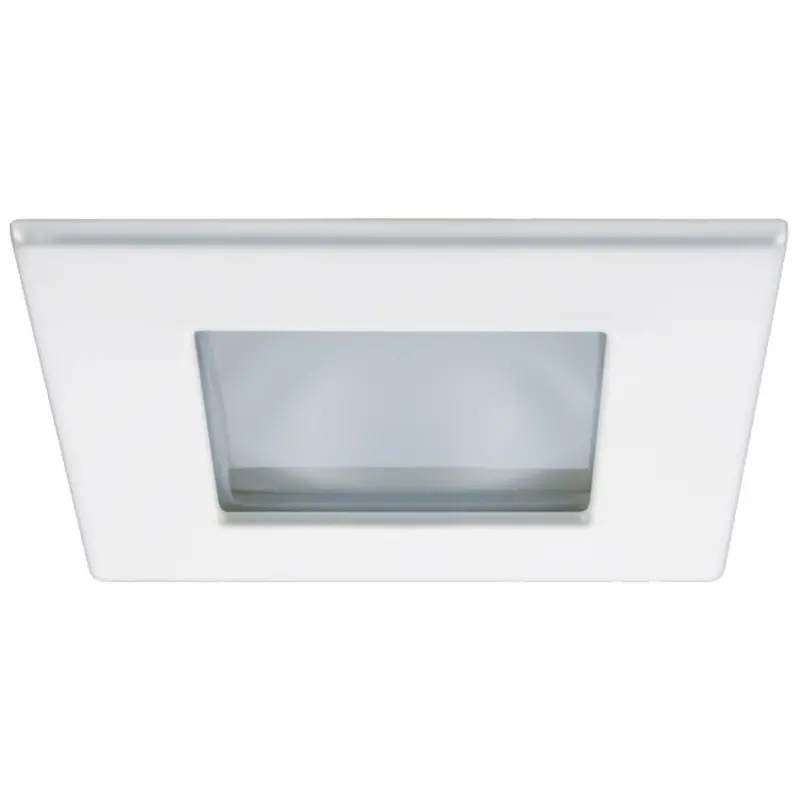 Quick Marina Xp Downlight Led - 4W, Ip66, Spring Mounted - Square White Bezel, Square Warm White Light [Famp2992b02ca00] 1